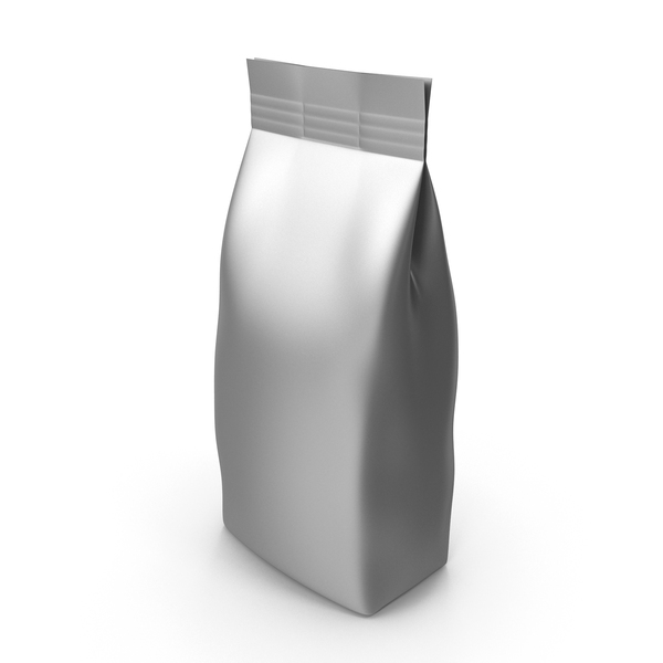 Coffee Bag Silver PNG & PSD Images Coffee Bag Silver PNG & PSD Images