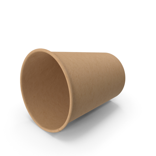 Zarf: Coffee Cup Empty 8oz Takeout Brown PNG & PSD Images