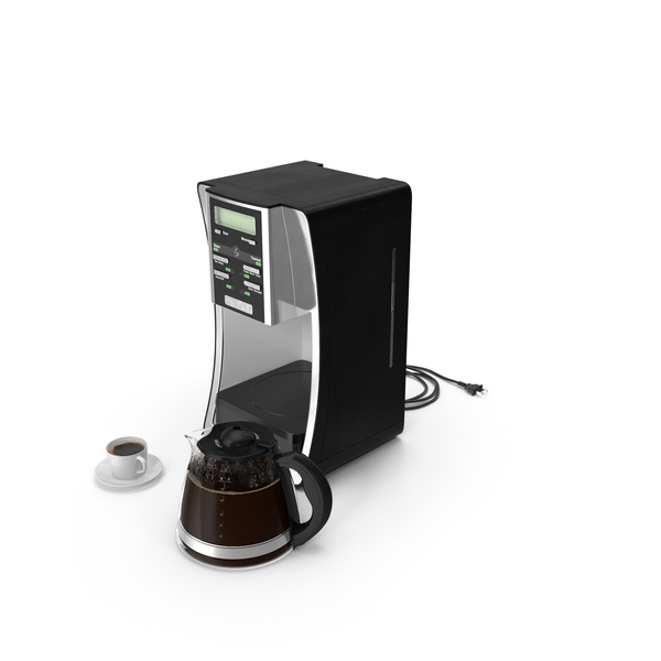Espresso: Coffee Maker with Cup PNG & PSD Images