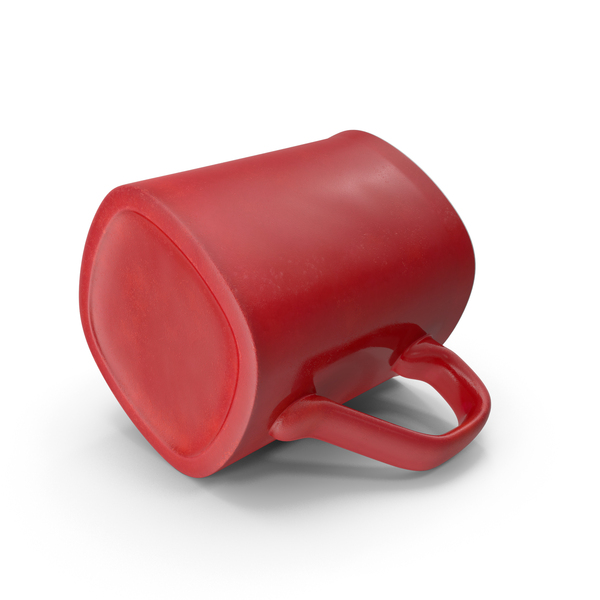 Zarf: Coffee Mug Red PNG & PSD Images