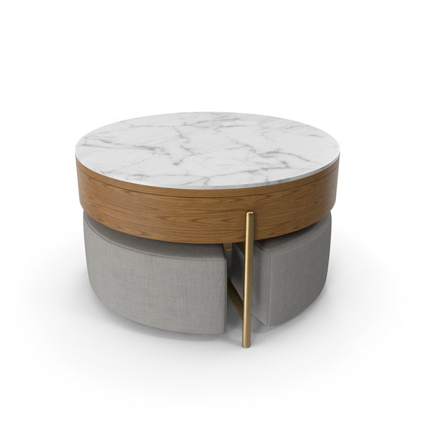 Coffee Table With Ottomans PNG & PSD Images Coffee Table With Ottomans PNG & PSD Images