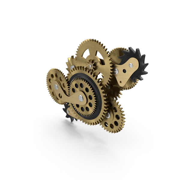 Clock Mechanism: Cog Gears Bronze PNG & PSD Images Clock Mechanism: Cog Gears Bronze PNG & PSD Images