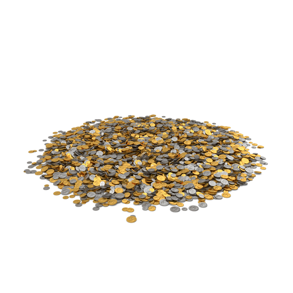 Coin Heap Mix PNG & PSD Images Coin Heap Mix PNG & PSD Images