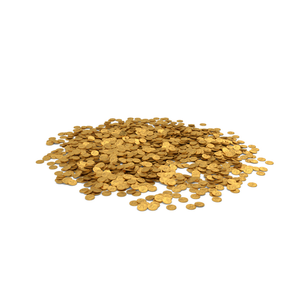 Coin Heap Real PNG & PSD Images Coin Heap Real PNG & PSD Images