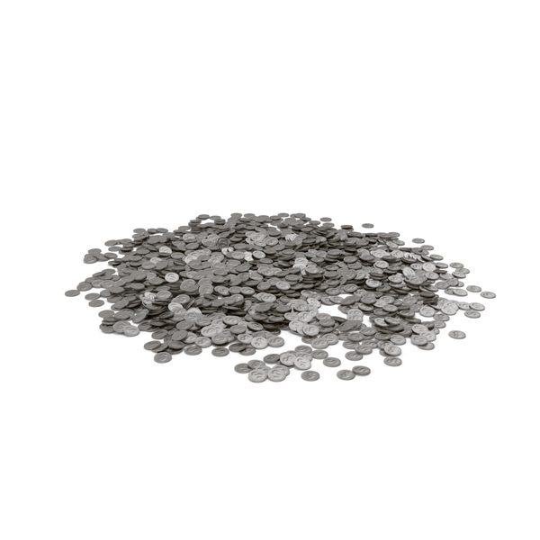 Coin Heap Silver PNG & PSD Images Coin Heap Silver PNG & PSD Images