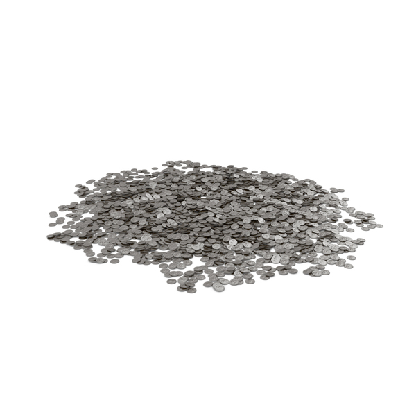Coin Heap Silver PNG & PSD Images Coin Heap Silver PNG & PSD Images