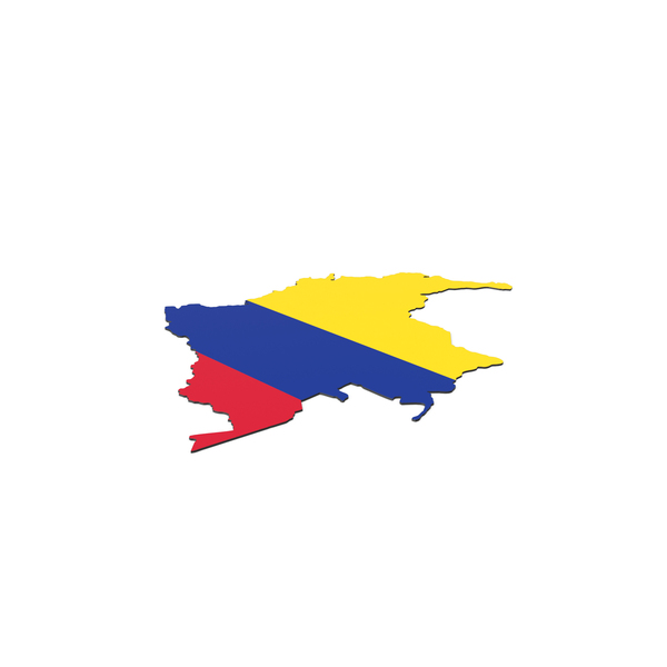 Colombia Map PNG Images & PSDs for Download | PixelSquid - S12090530D