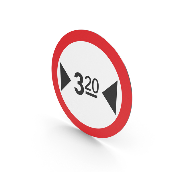 Colombian Maximum Width Sign PNG & PSD Images Colombian Maximum Width Sign PNG & PSD Images