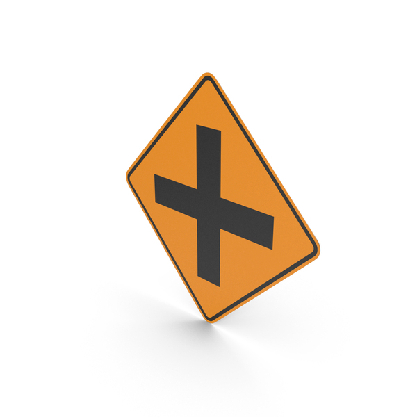 Traffic Signs: Colombian Sign Crossroads PNG & PSD Images Traffic Signs: Colombian Sign Crossroads PNG & PSD Images