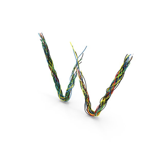 Language: Colored Cable W Small PNG & PSD Images Language: Colored Cable W Small PNG & PSD Images