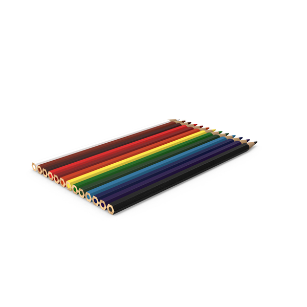 Colored Pencils PNG & PSD Images