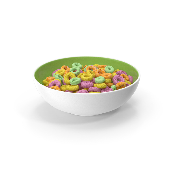 Cereal: Colored Rings Breakfast PNG & PSD Images Cereal: Colored Rings Breakfast PNG & PSD Images