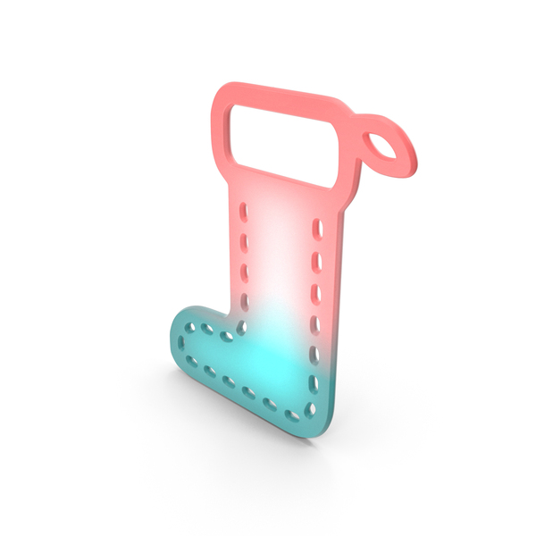 Symbols: Colorful Christmas Shoe Symbol PNG & PSD Images