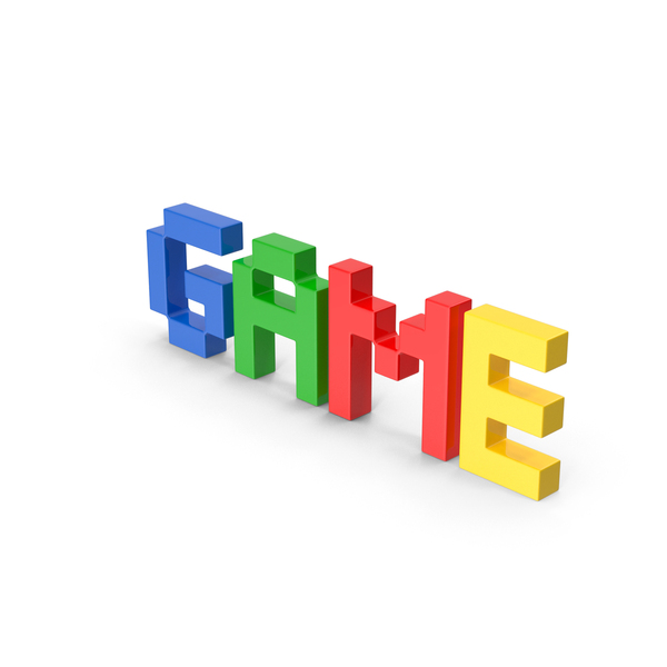 Colorful Pixel Font Game Text PNG Images & PSDs for Download ...