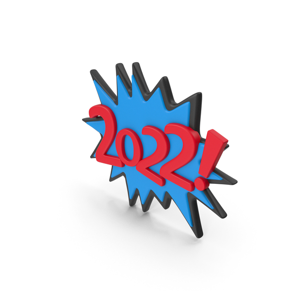 New Year's Letters: Comic Design Speech Bubble Symbol 2022 PNG & PSD Images New Year's Letters: Comic Design Speech Bubble Symbol 2022 PNG & PSD Images
