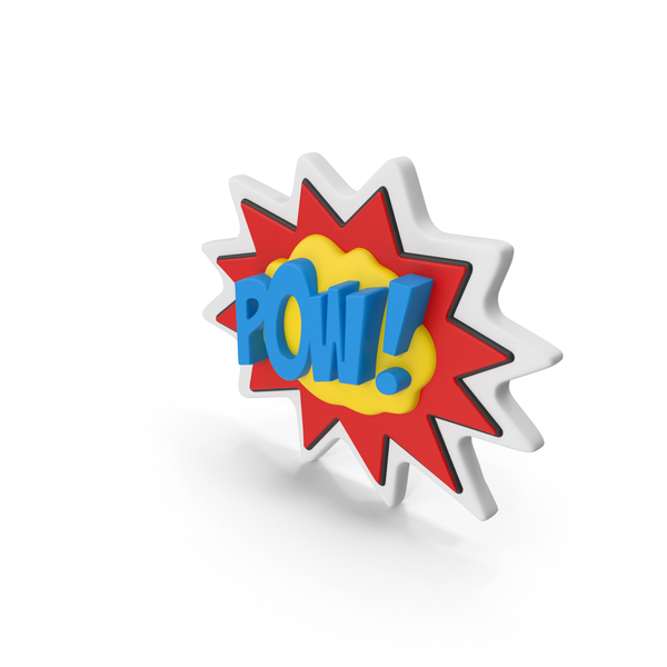 Balloon: Comic Speech Bubble with Word Stock POW PNG & PSD Images Balloon: Comic Speech Bubble with Word Stock POW PNG & PSD Images