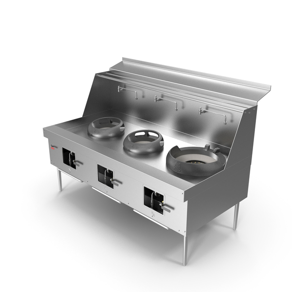 Cooktop: Commercial Wok Range PNG & PSD Images