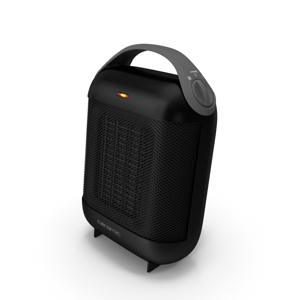 Compact Ceramic Heater Black PNG & PSD Images Compact Ceramic Heater Black PNG & PSD Images