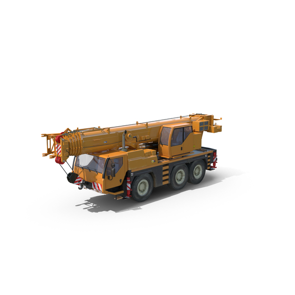 Compact Mobile Crane PNG & PSD Images