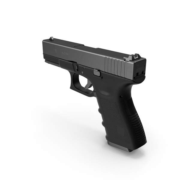 Semi Automatic: Compact Pistol Generic PNG & PSD Images