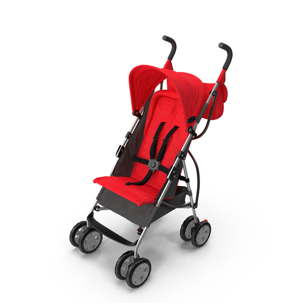 Compact Travel Stroller Red Color PNG & PSD Images Compact Travel Stroller Red Color PNG & PSD Images