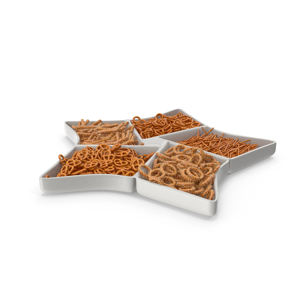 Pretzel: Compartment Bowl with Mixed Pretzels PNG & PSD Images Pretzel: Compartment Bowl with Mixed Pretzels PNG & PSD Images
