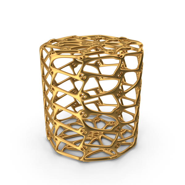 Voronoi: Complex Object Gold PNG & PSD Images Voronoi: Complex Object Gold PNG & PSD Images