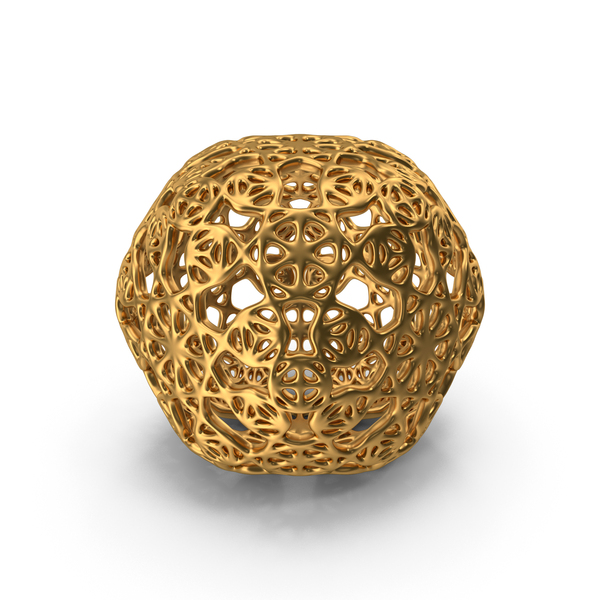 Voronoi: Complex Object Gold PNG & PSD Images Voronoi: Complex Object Gold PNG & PSD Images