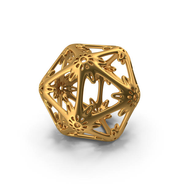 Voronoi: Complex Object Gold PNG & PSD Images Voronoi: Complex Object Gold PNG & PSD Images