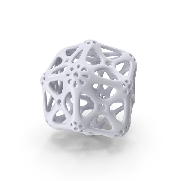 Voronoi: Complex Object White PNG & PSD Images