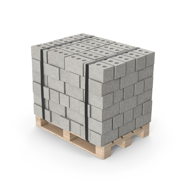 Concrete Bricks On Pallet Png Images Psds For Download Pixelsquid S