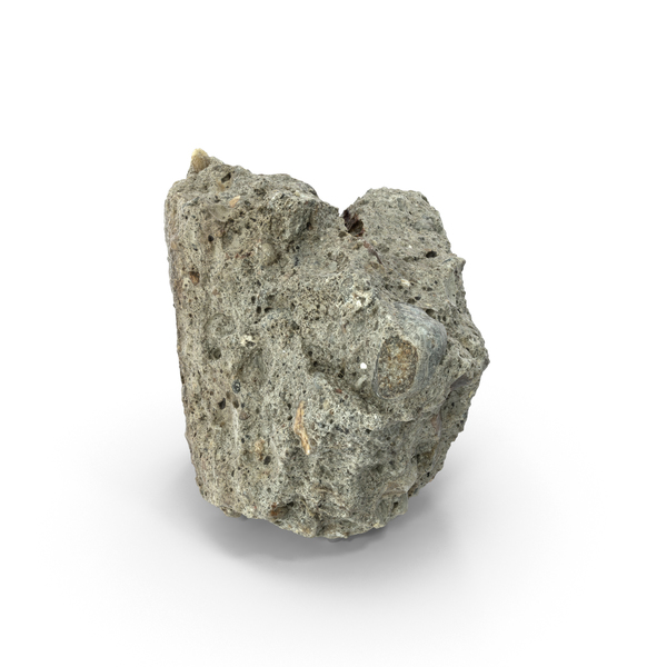 Broken: Concrete Chunk PNG & PSD Images
