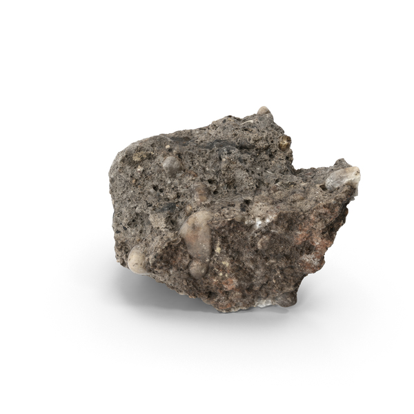 Broken: Concrete Chunk PNG & PSD Images