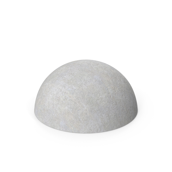 Concrete Hemisphere Bollard PNG & PSD Images Concrete Hemisphere Bollard PNG & PSD Images