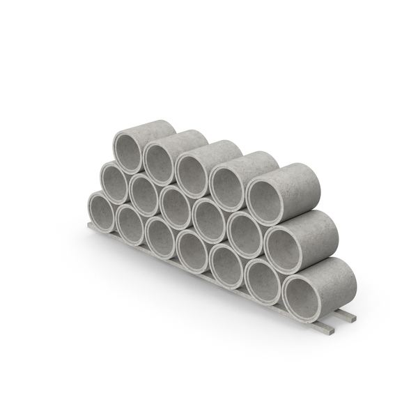 Plumbing Pipe: Concrete Pipes Stack PNG & PSD Images Plumbing Pipe: Concrete Pipes Stack PNG & PSD Images