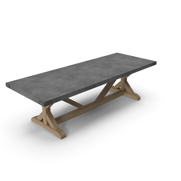 Concrete Rectangular Dining Table PNG & PSD Images Concrete Rectangular Dining Table PNG & PSD Images