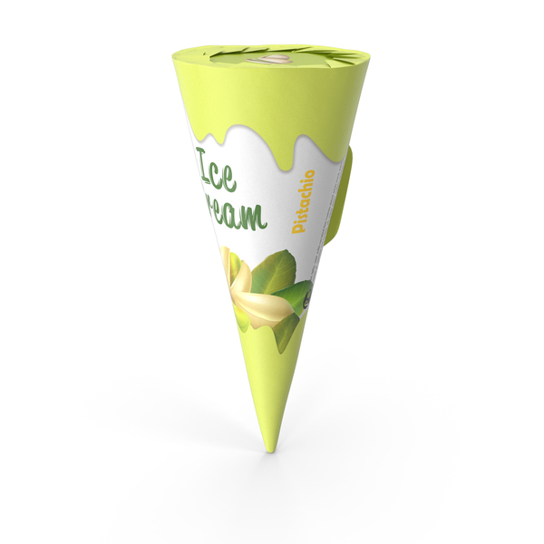 Cone Ice Cream Package Mockup Pistachio PNG & PSD Images Cone Ice Cream Package Mockup Pistachio PNG & PSD Images