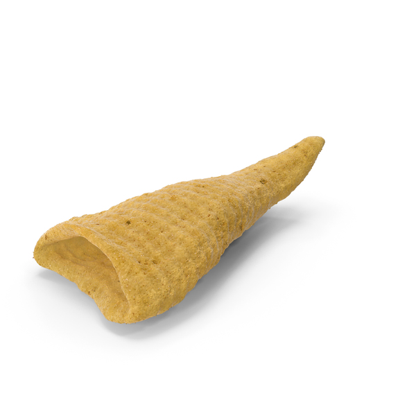 Potato Chip Bag: Cone Shaped Corn Snack PNG & PSD Images