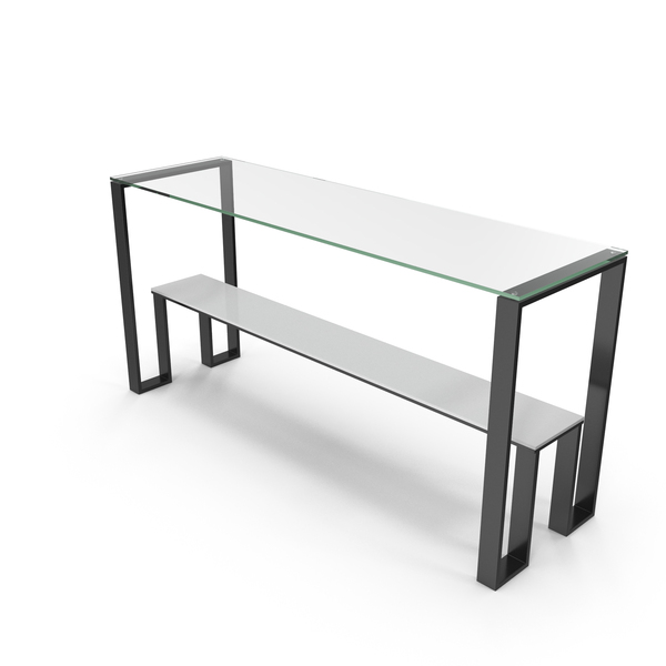 Console Table Rectangle Metal & Glass PNG & PSD Images Console Table Rectangle Metal & Glass PNG & PSD Images