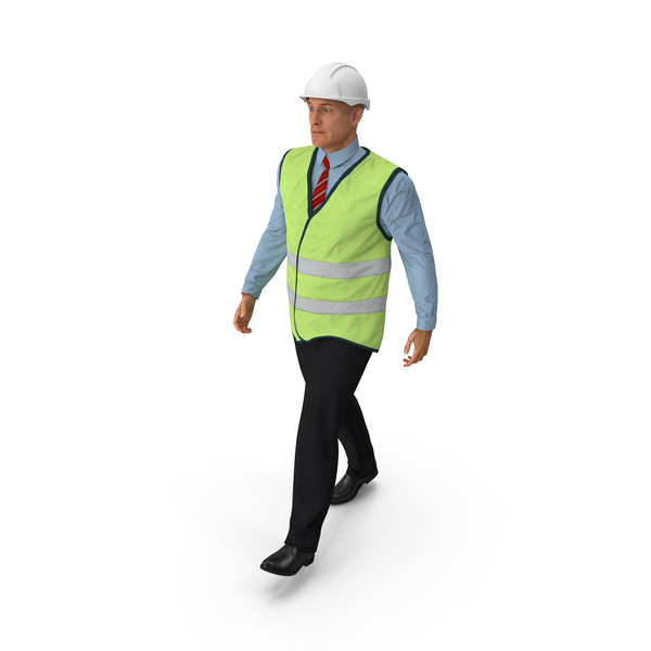 Worker: Construction Architect in Yellow Jacket Walking Pose PS PNG & PSD Images Worker: Construction Architect in Yellow Jacket Walking Pose PS PNG & PSD Images