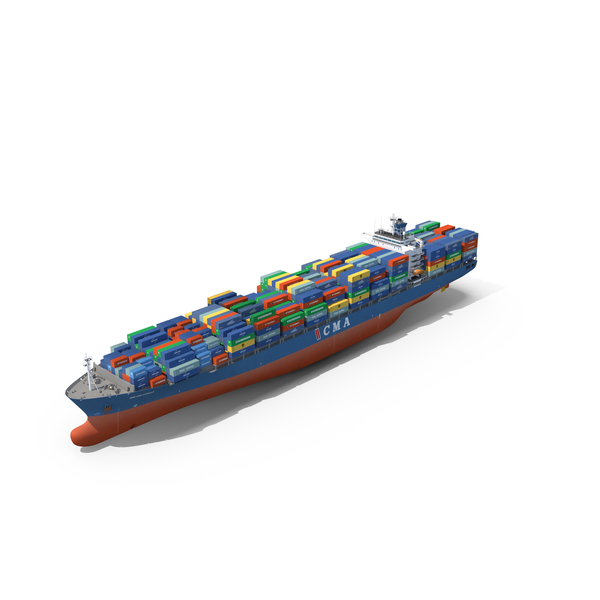 Cargo Liner: Container Ship 3300TEU CMA CGM PNG & PSD Images Cargo Liner: Container Ship 3300TEU CMA CGM PNG & PSD Images