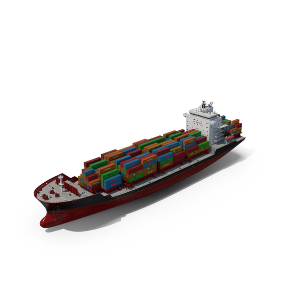 Bulk Carrier: Container Ship PNG & PSD Images