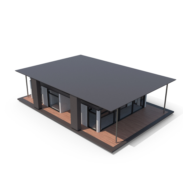 Contemporary House with Glass Facade PNG & PSD Images Contemporary House with Glass Facade PNG & PSD Images