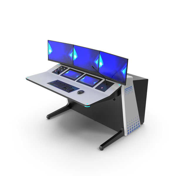 Control Room Console PNG & PSD Images