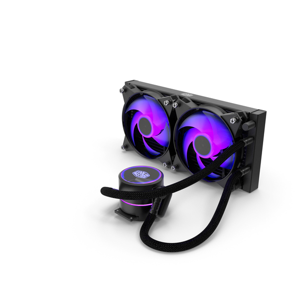 Computer Equipment: Cooler Master MasterLiquid Pro CPU Liquid Cooler PNG & PSD Images Computer Equipment: Cooler Master MasterLiquid Pro CPU Liquid Cooler PNG & PSD Images