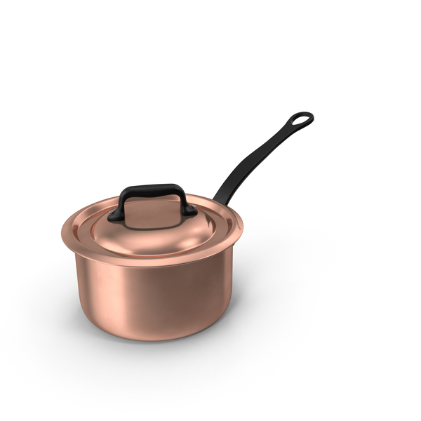 Cookware: Copper 9qt Saucepan PNG & PSD Images Cookware: Copper 9qt Saucepan PNG & PSD Images