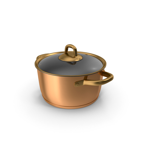(Cookware): Copper Cooking Pot PNG & PSD Images (Cookware): Copper Cooking Pot PNG & PSD Images