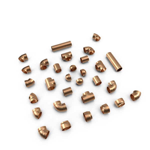 Pipe: Copper Pipes and Fittings PNG & PSD Images Pipe: Copper Pipes and Fittings PNG & PSD Images