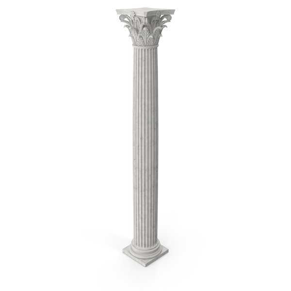 Corinthian Order Column Capital PNG & PSD Images