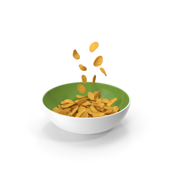 Breakfast Food: Corn Flakes Falling into Bowl PNG & PSD Images Breakfast Food: Corn Flakes Falling into Bowl PNG & PSD Images